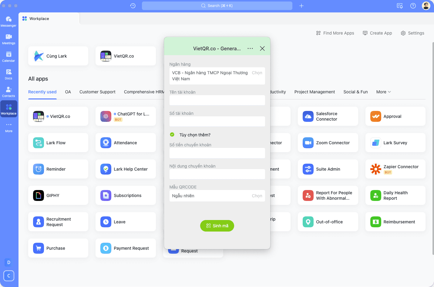 WorkspaceGadgetRunning
